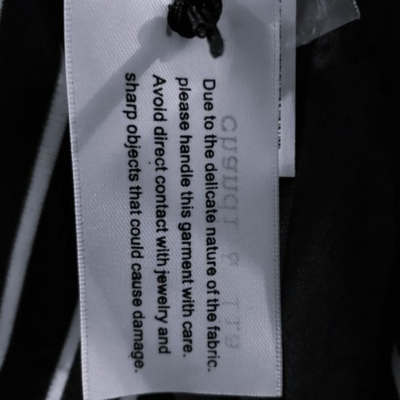 Chandi & Lia Black/White Striped Blazer Size S NWT - Picture 6 of 7